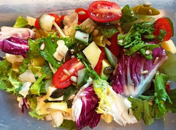 salatka na winie