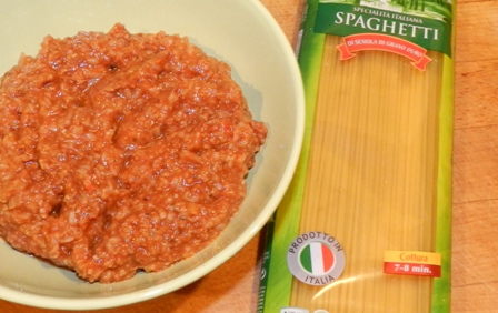 spaghetti z kasza gryczana